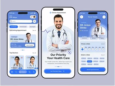 BookWell - Captura de pantalla de la plataforma SaaS para el sector sanitario