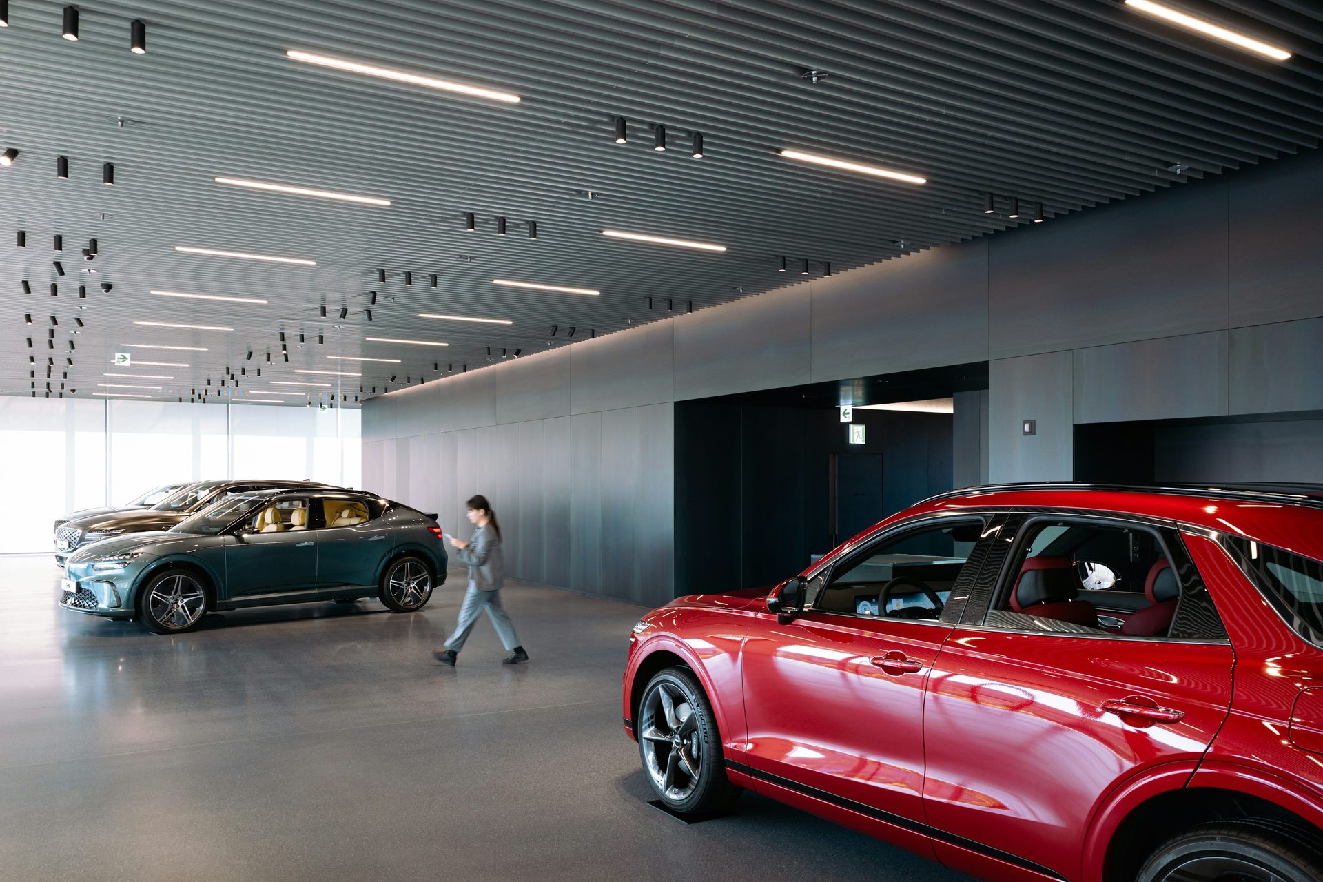 Car dealership management dashboard with inventory and CRM