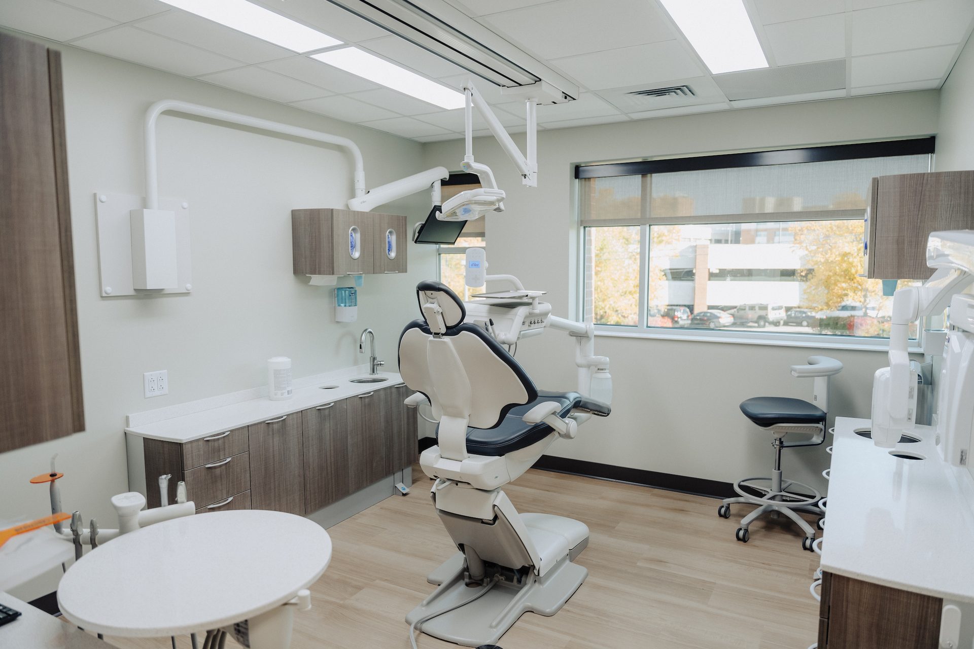 Modern dental clinic management dashboard