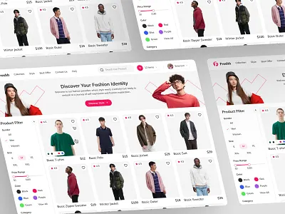 Captura de tela da plataforma de Marketplace de Moda ModaHub